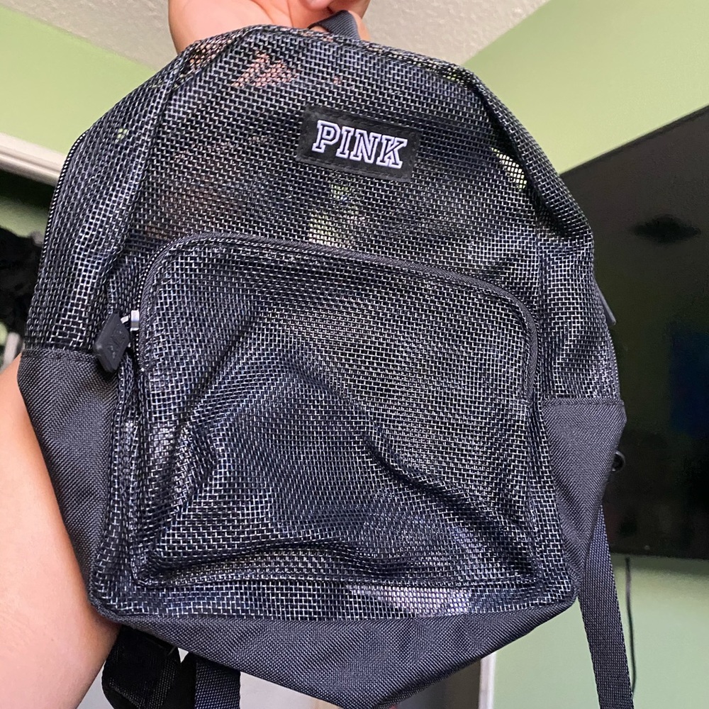 PINK victoria secret mini mesh backpack